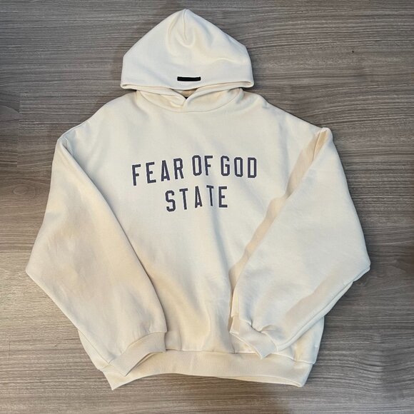 New-Fear of God Essentials Fleece Hoodie - Picture 1 of 7
